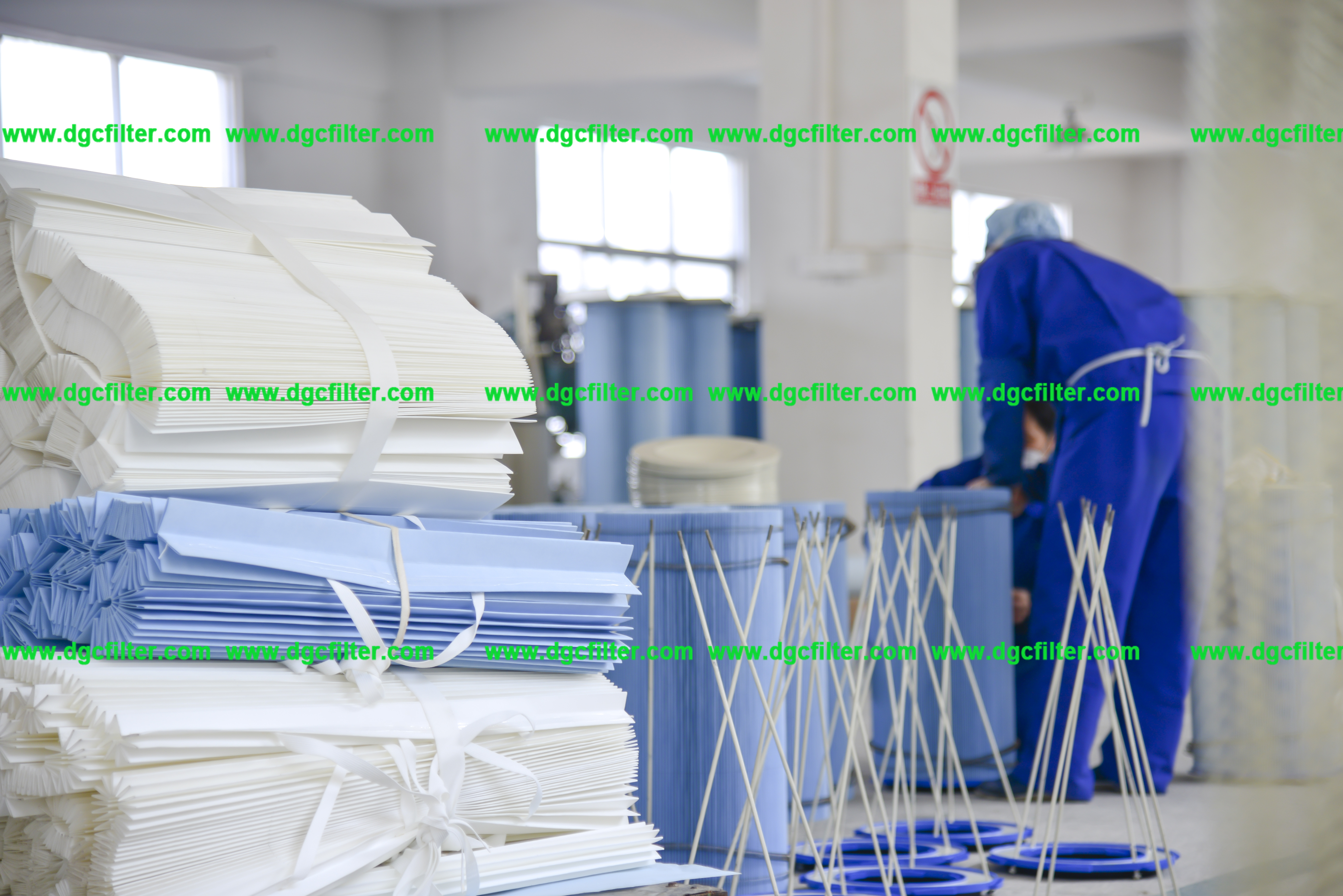 Factory Pleated Folding Processing
