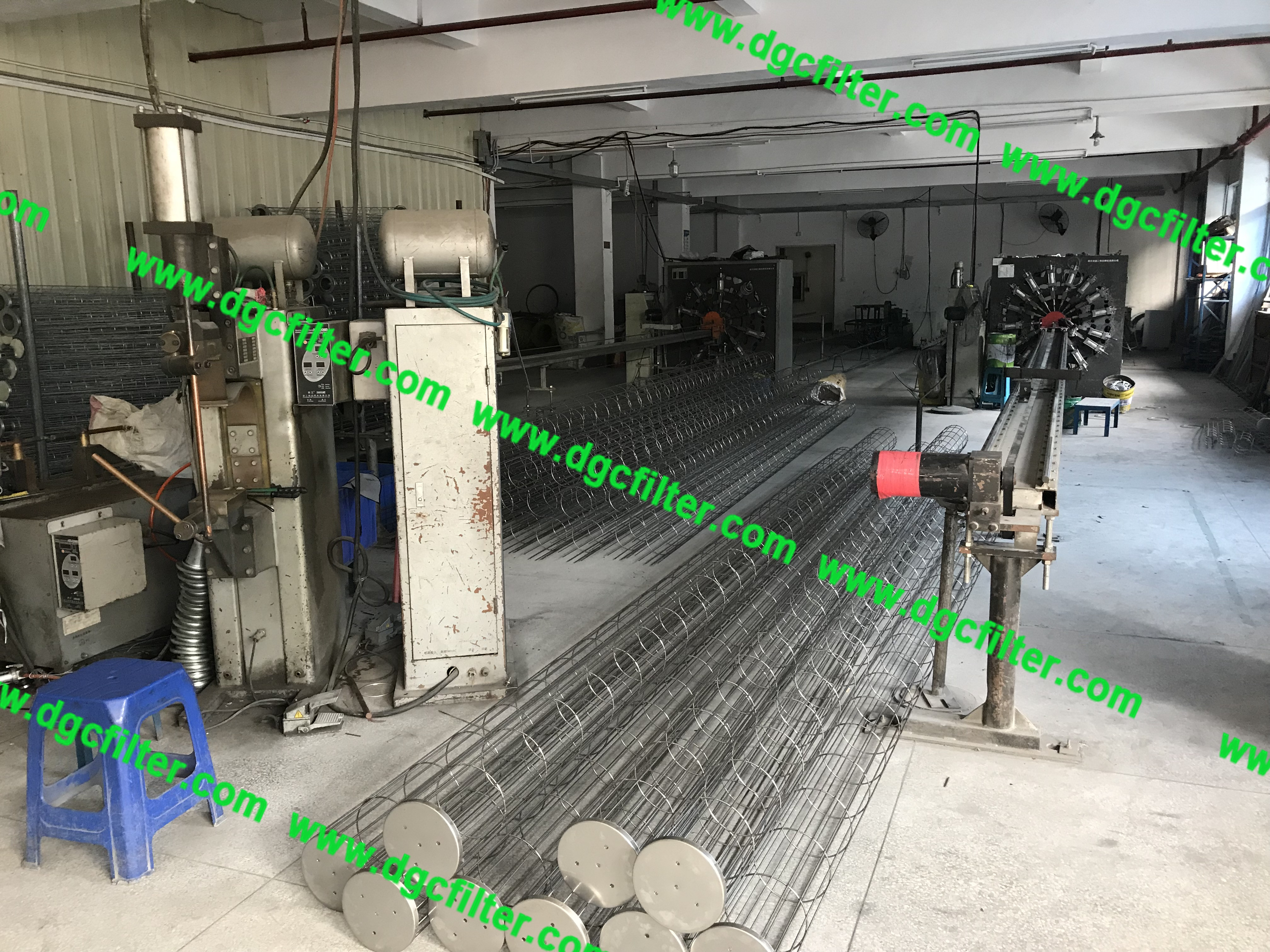 filter cage production