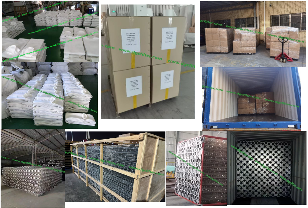 Nomal Temperature Needle Felt For Filter Bags / Baghoue filter bags