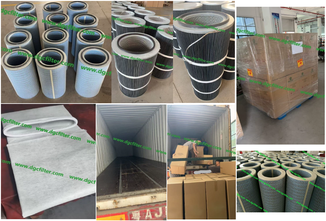 Replacement Donaldson filter bags and dust filter cartrdiges