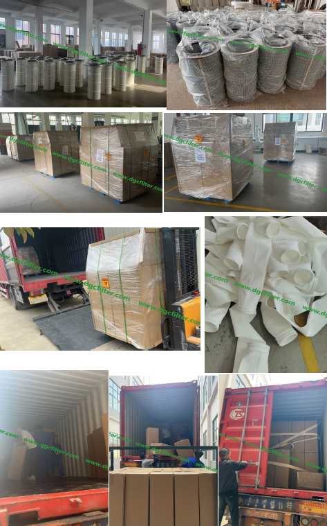 dust filter cartridge & filter bags exported