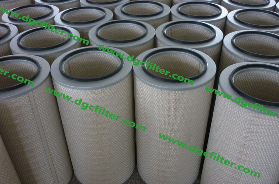 Cylindrical Filter Cartridges / Cylindrical Type Cartridge Filters / Cylindrical Pleated Filter Cartridges