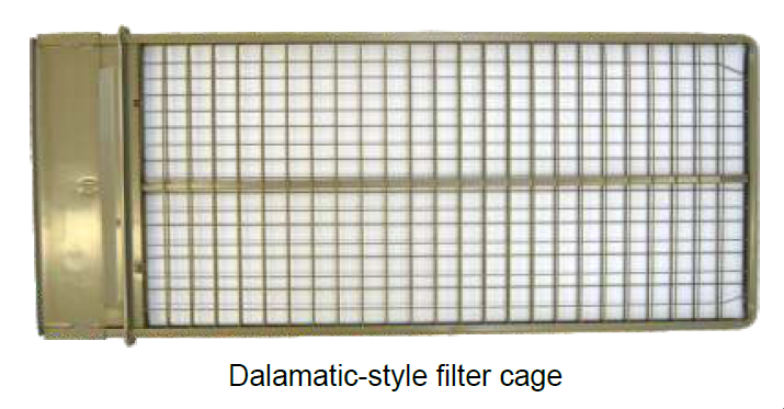 Envelope Style Filter Bag Cage